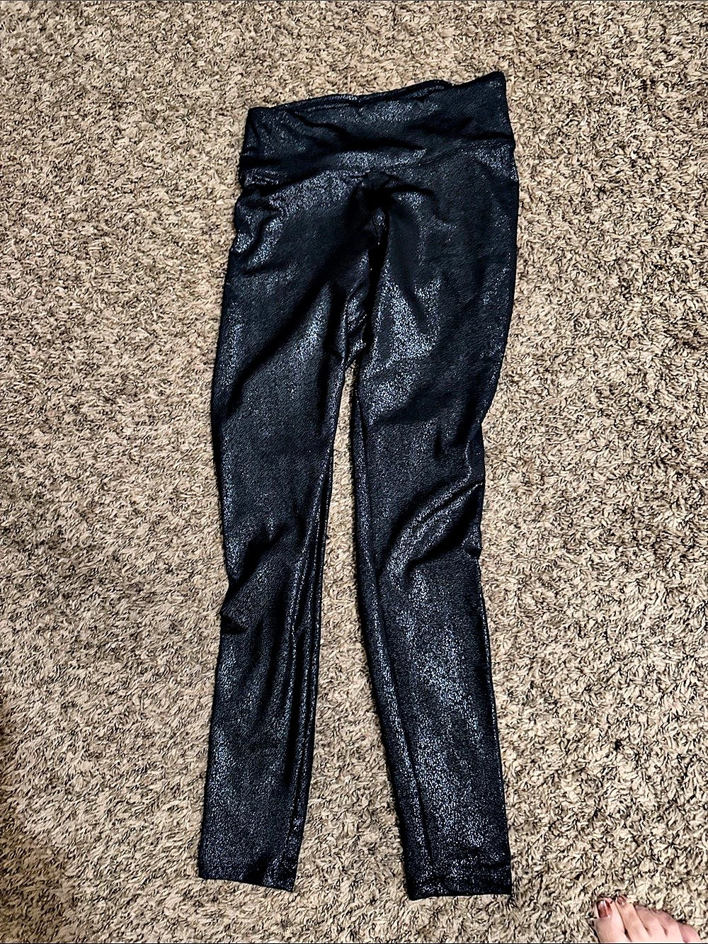 Express Women's Black Leggings Size Small Like New